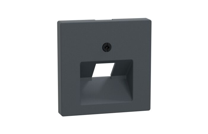 Centr. deska RJ45 1nás., antracit