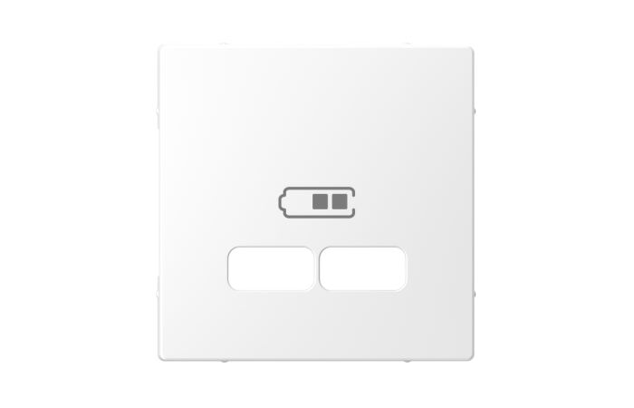 Centr. deska pro USB nabíječky, lotus wh