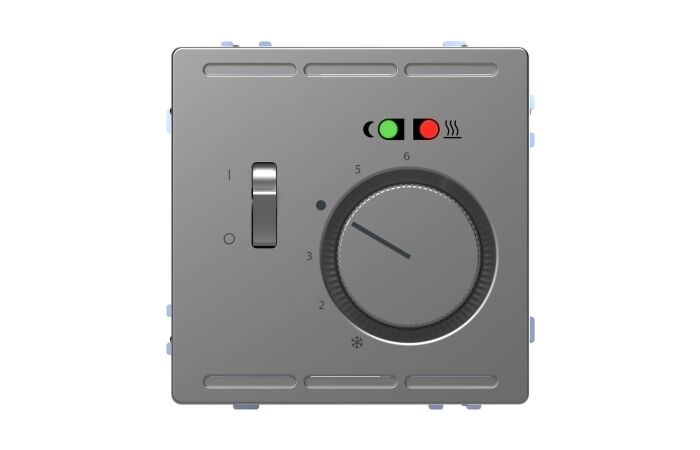 Podlahový termostat, Sys-D, 230V, stainl