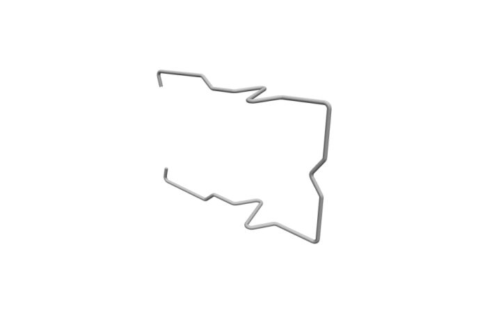Kovová uchycovací svorka