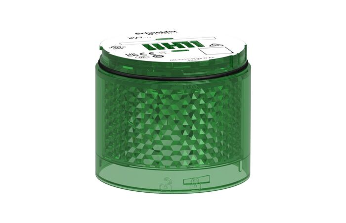 Světelný modul XVB7, zelený, přerušovaný
