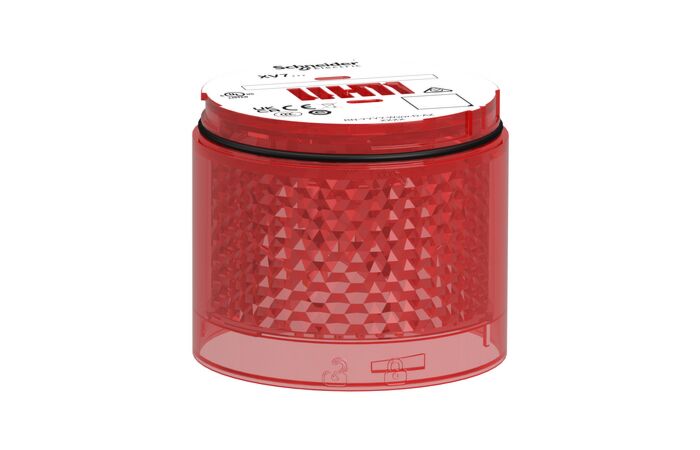 Světelný modul XVB7, červená, přeruš.