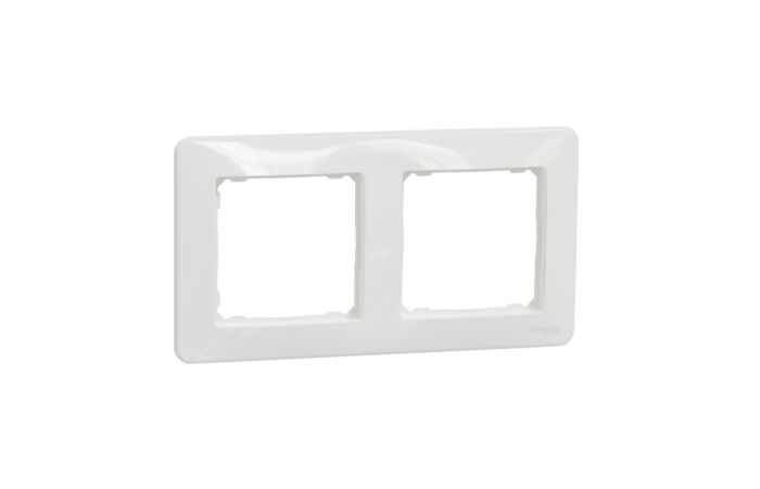 SCHNEIDER Sedna Design & Elements Rámeček dvojnásobný bílá