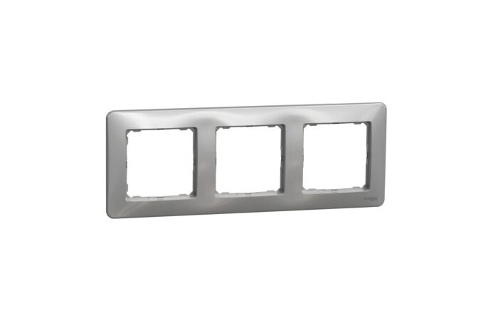 SCHNEIDER Sedna Design & Elements Rámeček trojnásobný alu