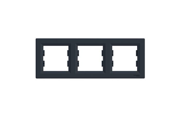 SCHNEIDER  Asfora Rámeček trojnásobný, antracit