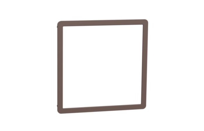 SCHNEIDER Rámeček Unica Outline dekorativní, čokoláda