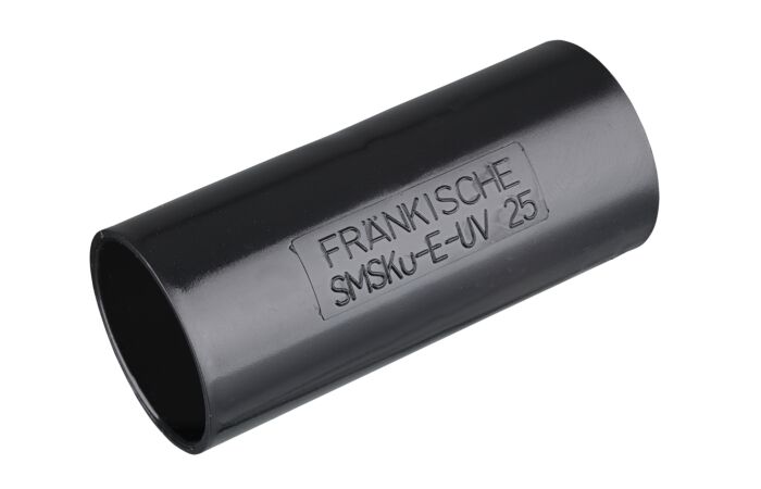 FRÄNKISCHE Spojka SMSKu-E-UV Ø25mm, -25 až +60°C, PVC, černá