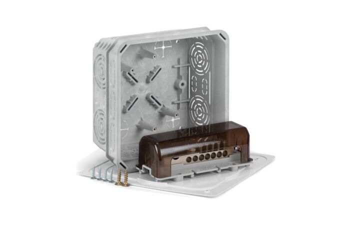 KOPOS Krabice KO 125 E/EQ02_KA s víčkem a ekvipotenciální svorkovnicí