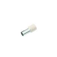 CIMCO Dutinka izolovaná Cu  0,5 mm² x 8 mm, bílá, balení 500ks