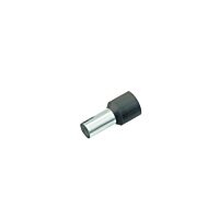 CIMCO Dutinka izolovaná Cu 1,5 mm² x 18 mm, černá, balení 500ks