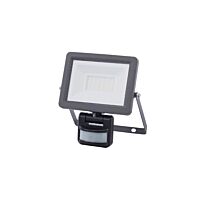 LEDMED Svítidlo LED VANA EASY 20W 4000K reflektor se senzorem a EASY svorkovnicí ,IP65, antracit