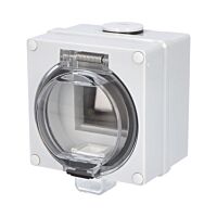 Zásuvka 79000-01 prázdná pro mod.45x45mm