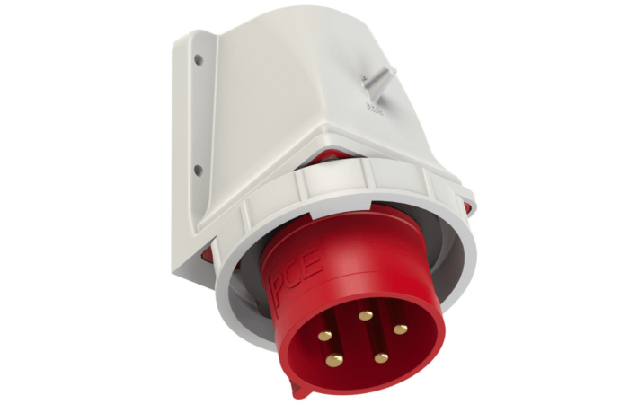 PCE Přívodka 32A/400V 5-pól IP67 nástěnná