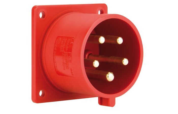 PCE Přívodka 32A/400V 4-pól. IP44 vestavná