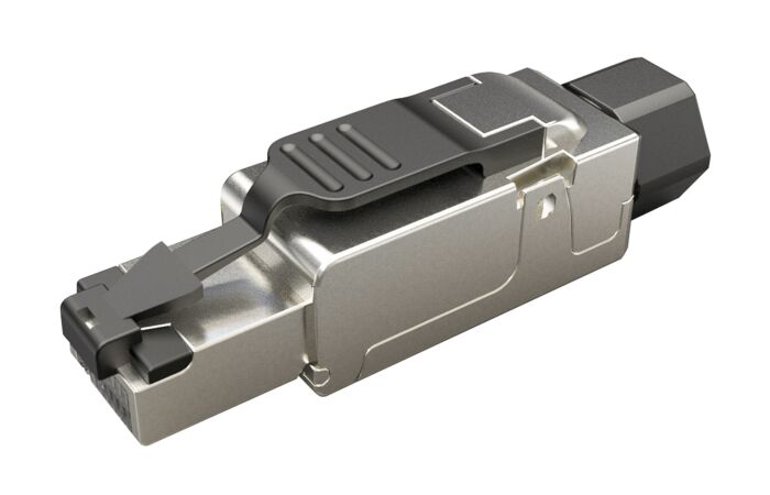 SOLARIX Konektor MPTL univerzální RJ45 CAT6A STP samořezný SXRJ45-6A-STP-BK-SA