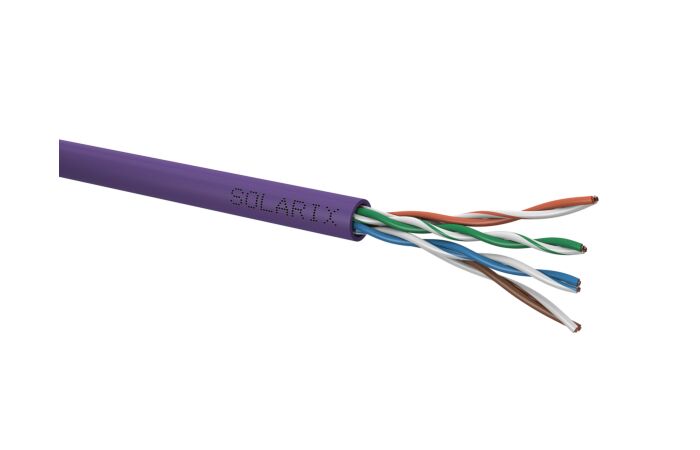 SOLARIX Instalační kabel Solarix CAT5E UTP LSOH Dca-s1,d2,a1 500m/box SXKD-5E-UTP-LSOH