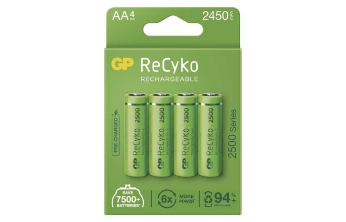 GP Baterie  tužková NiMH RECYKO 2450mAh