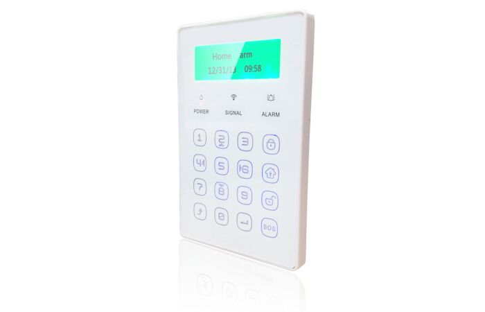 iGET SECURITY P13 - externí bezdrátová klávesnice s LCD