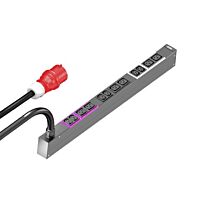 PDU Basic 3 Fáze 16A CEE, 6xC13 + 6xC19,