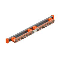 OBO BETTERMANN Přípojnice potenciálového vyrovnání, BigBar - 5 připojení, 5+5 x M10, měď, Cu  typ 1802 DC 5+5 CU
