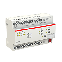 ABB Řadový regulátor otopnéchladicí soustavy, 2násobný, 0-10V, man. ovládání  2CDG110219R0011