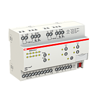 ABB Řadový regulátor otopnéchladicí soustavy, 2násobný, 3st., man. ovládání  2CDG110221R0011