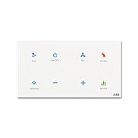 ABB Tacteo prvek ovládací dotykový 4násobný s termostatem, 157x86  2CKA006300A1546