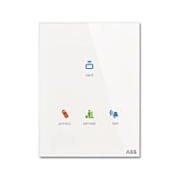 ABB TACTEO Ovladač 2CKA006300A1597 hotelový vnější bez čtečky karet, 115x86, TA/U3.3.1-CG