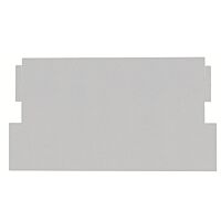 ABB Příslušenství-Skříně-ZX86 -přepážka vodorovná  plast, š=1  2CPX039086R9999