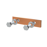 ABB Příslušenství-Skříně-ZX1182 -Spojka Cu 20x5mm  2CPX042022R9999
