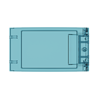 ABB Příslušenství-LUCA41-Dveře průhledné pro Mistral65 8M  1SLM006500A1903