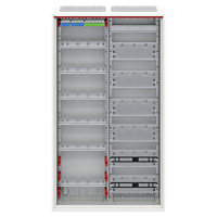ABB Rozvodnice velké CA,U,A,BCA26VML -rozvodnice nástěnná, s dvířky, multimediální, větrací otvory, 72 modulů  2CPX052213R9999