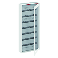 ABB Rozvodnice velké CA,U,A,BCA28RT -rozvodnice nástěnná, s průhlednými dvířky 168 modulů  2CPX052256R9999