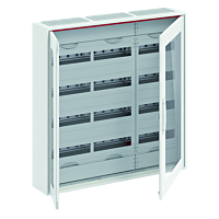 ABB Rozvodnice velké CA,U,A,BCA35RT -rozvodnice nástěnná, s průhlednými dvířky 144 modulů  2CPX052258R9999