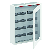 ABB Rozvodnice velké CA,U,A,BCA24VT -rozvodnice nástěnná, s průhlednými dvířky 96 modulů  2CPX052202R9999