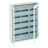 ABB Rozvodnice velké CA,U,A,BCA36RT -rozvodnice nástěnná, s průhlednými dvířky 180 modulů  2CPX052259R9999