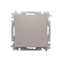 ABB Zoni 3559T-A06940 244 Spínač střídavý, s krytem, řazení 6, IP44  greige