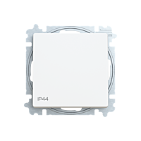 ABB Zoni 3559T-A07940 240 Spínač křížový, s krytem, řazení 7, IP44  matná bílá