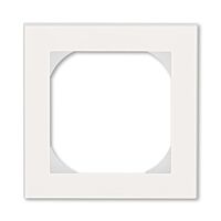 ABB LEVIT Rámeček 3901H-A05510 68 jednonásobný s otvorem 55x55, perleťová/ledová bílá