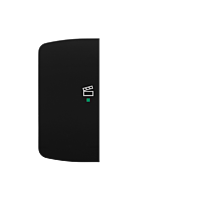ABB Kryt TANGO 6220A-A02103 N 2násobný levý, symbol „scény“; černá