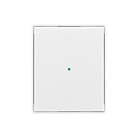 ABB Kryt ELEMENT, TIME 6220E-A01000 03 1násobný, bez potisku; bílá/bílá
