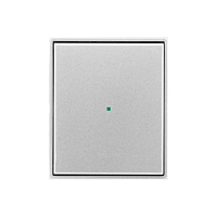 ABB Kryt ELEMENT, TIME 6220E-A01000 08 1násobný, bez potisku; titanová