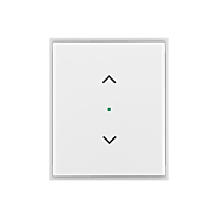 ABB Kryt ELEMENT, TIME 6220E-A01002 01 1násobný, symbol „žaluzie“; bílá/ledová bílá