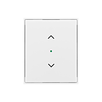 ABB Kryt ELEMENT, TIME 6220E-A01002 03 1násobný, symbol „žaluzie“; bílá/bílá