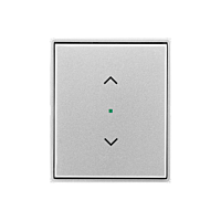 ABB Kryt ELEMENT, TIME 6220E-A01002 08 1násobný, symbol „žaluzie“; titanová