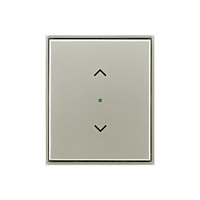 ABB Kryt ELEMENT, TIME 6220E-A01002 32 1násobný, symbol „žaluzie“; starostříbrná