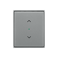 ABB Kryt ELEMENT, TIME 6220E-A01002 36 1násobný, symbol „žaluzie“; ocelová