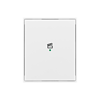 ABB Kryt ELEMENT, TIME 6220E-A01003 03 1násobný, symbol „scény“; bílá/bílá