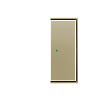 ABB Kryt ELEMENT, TIME 6220E-A02000 33 2násobný levý/pravý, bez potisku; šampaňská