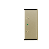 ABB Kryt ELEMENT, TIME 6220E-A02002 33 2násobný levý/pravý, symbol „žaluzie"; šampaňská